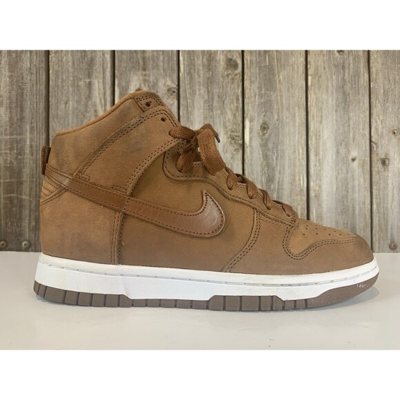 Nike Shoes - Nike Dunk High Premium Pecan Brown White DX2044-200 Women’s Size 6.5